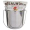 Flock Fest Dried Mealworms, 5 Lb. Bag, with Stainless Steel Feeder Bucket DMWBKIT - alternate 1